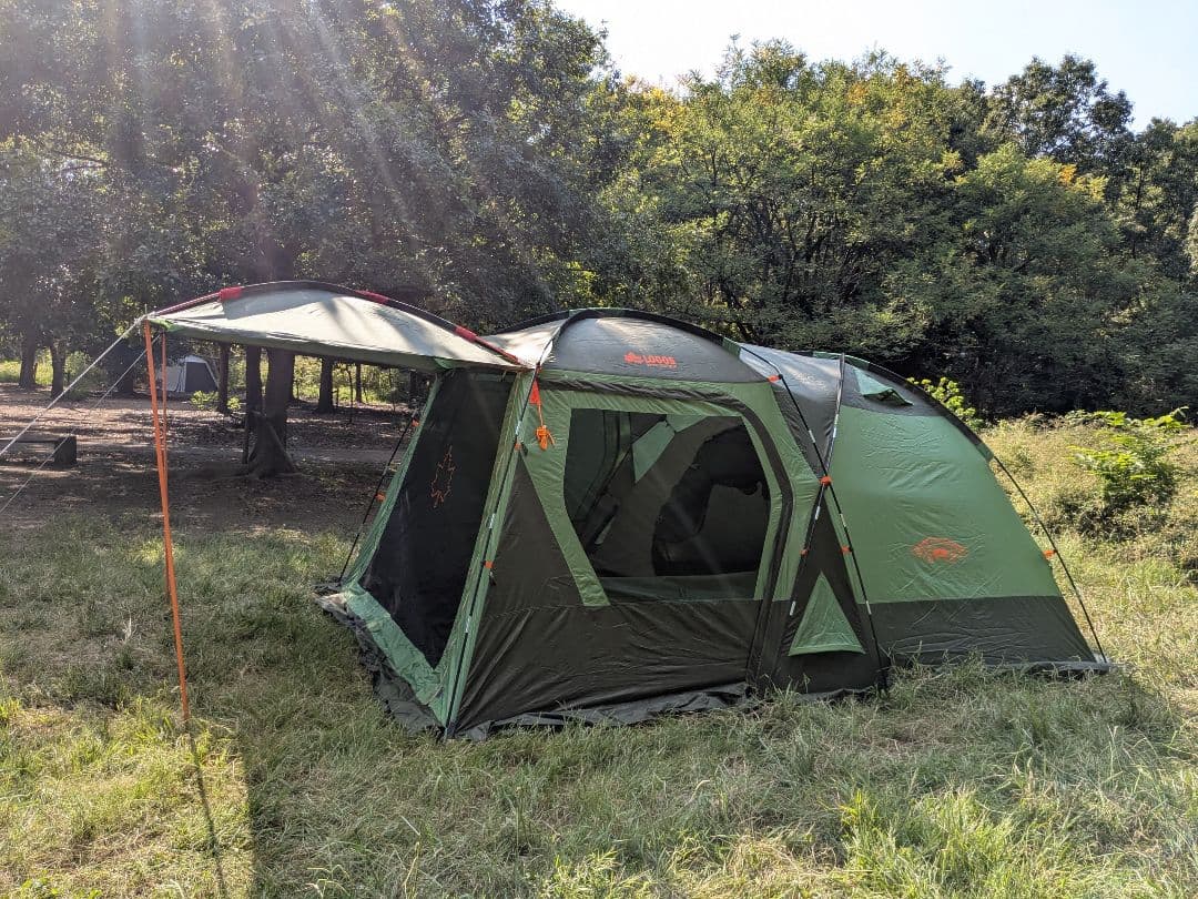 ロゴス　neos PANELドゥーブルL　ツールームテント　フロアマット付き