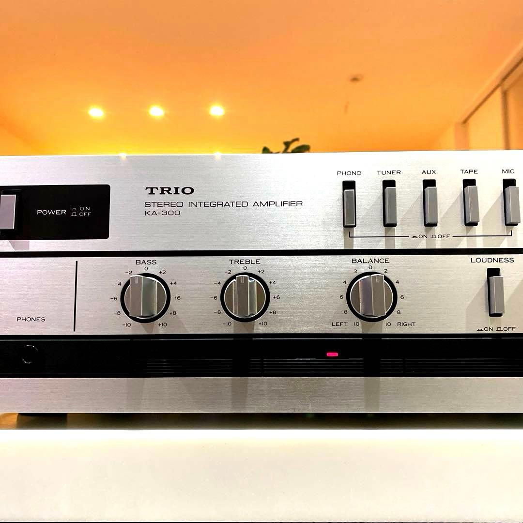 TRIO プリメインアンプ KA-300 トリオ 動作品 美品