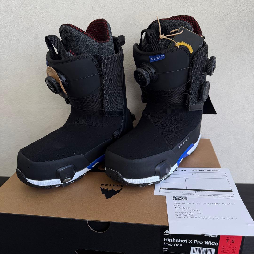 BURTON Highshot X pro Wide women ステップオン