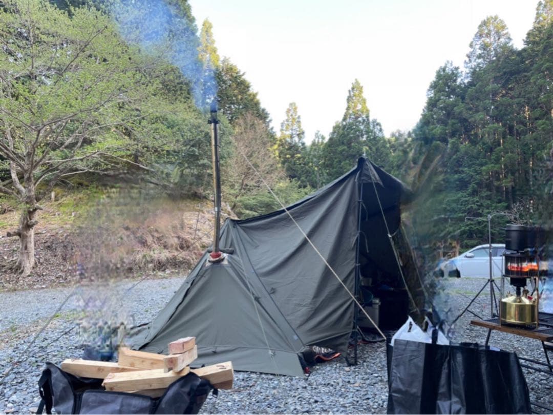 軍幕テント一式&アンモストーブ10万越えセット