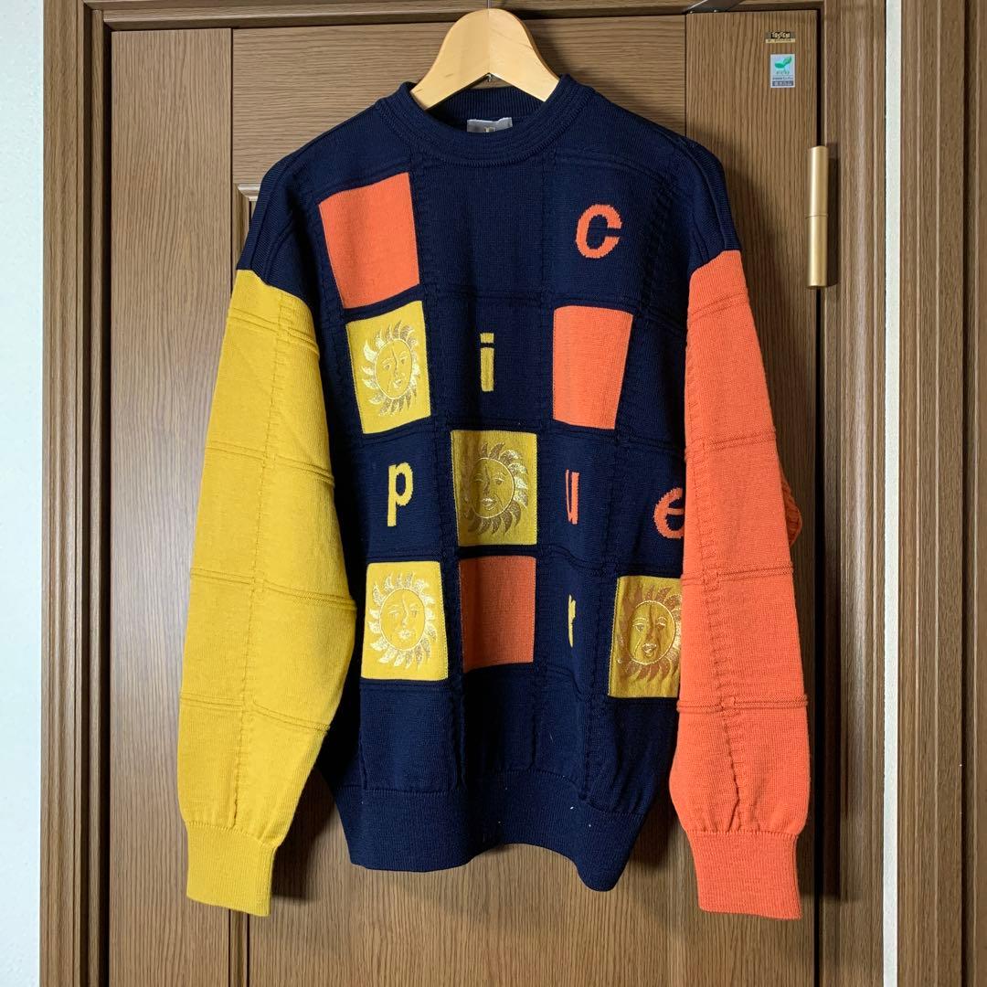 美品　epiqure ウールセーター　Ｌ相当　エピキユール　ブリヂストン