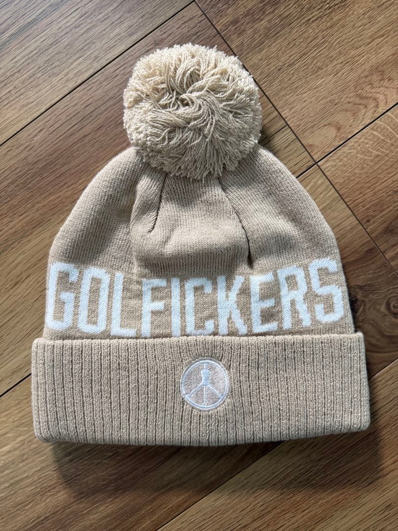 ゴルフィッカーズ　ニットキャップ　ニット帽　golfickers