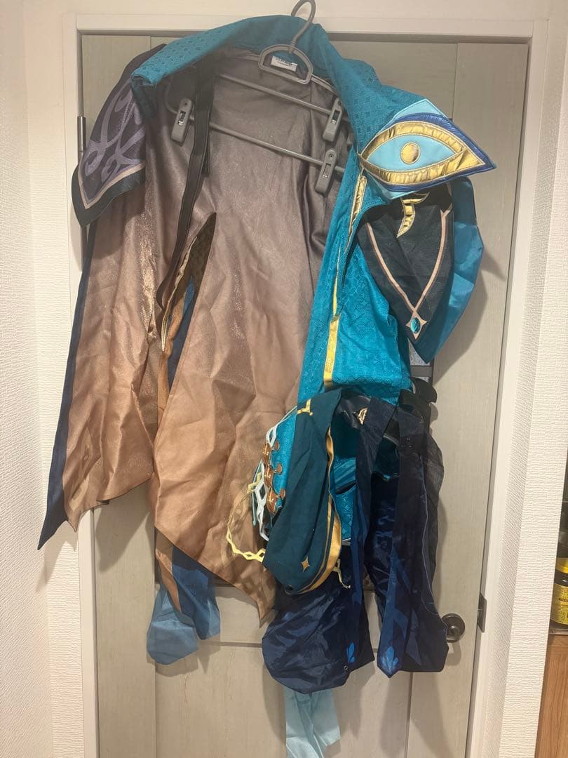 三分妄想製　原神　アルハイゼン　衣装　ウィッグ　靴　フルセット　Lサイズ