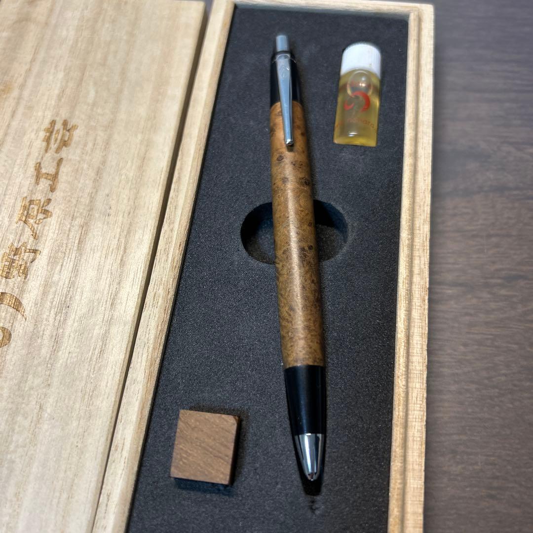 専用　野原工芸　特上チーク瘤　新型シャーペン　その他シャーペン、ボールペン