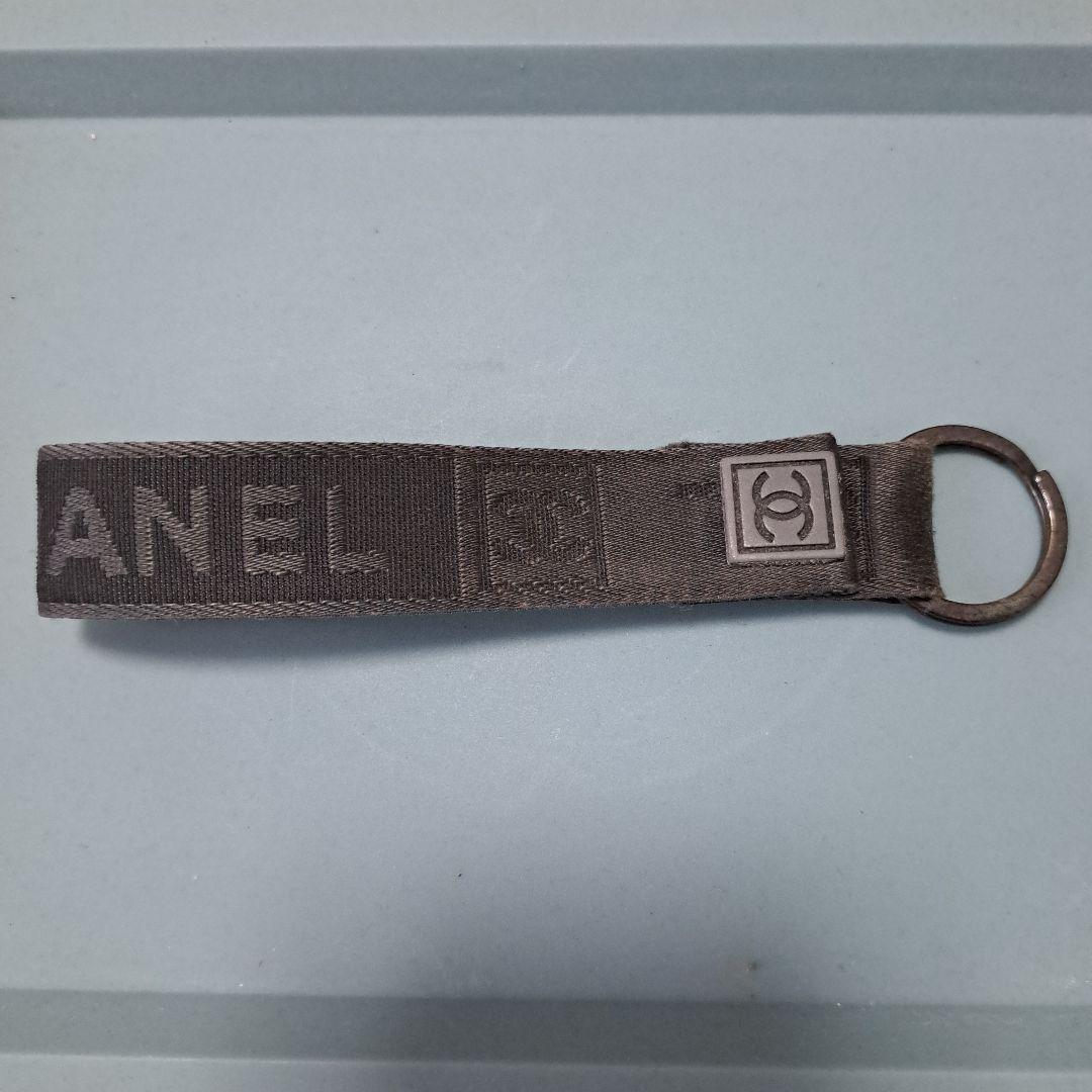 CHANEL ブラック キーホルダー