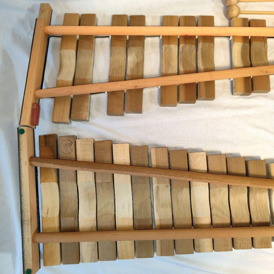 【新品同様】YAMAHA 卓上木琴 No.185 楽器 ヤマハ 木琴 30音