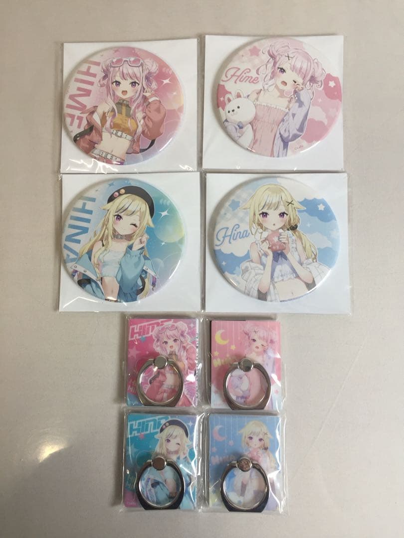 HIMEHINA GiGO コラボ 全24種+4 アクリル 缶バッジ フィギュア