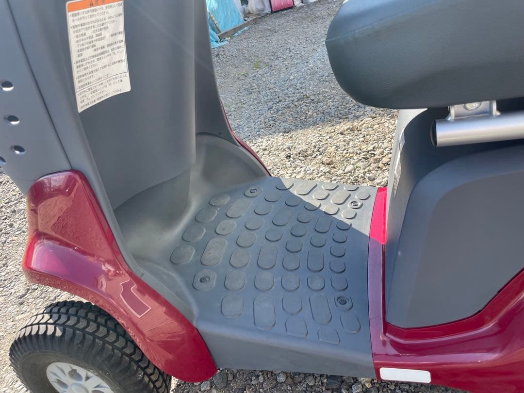 スズキ SUZUKI セニアカー 電動カート 赤