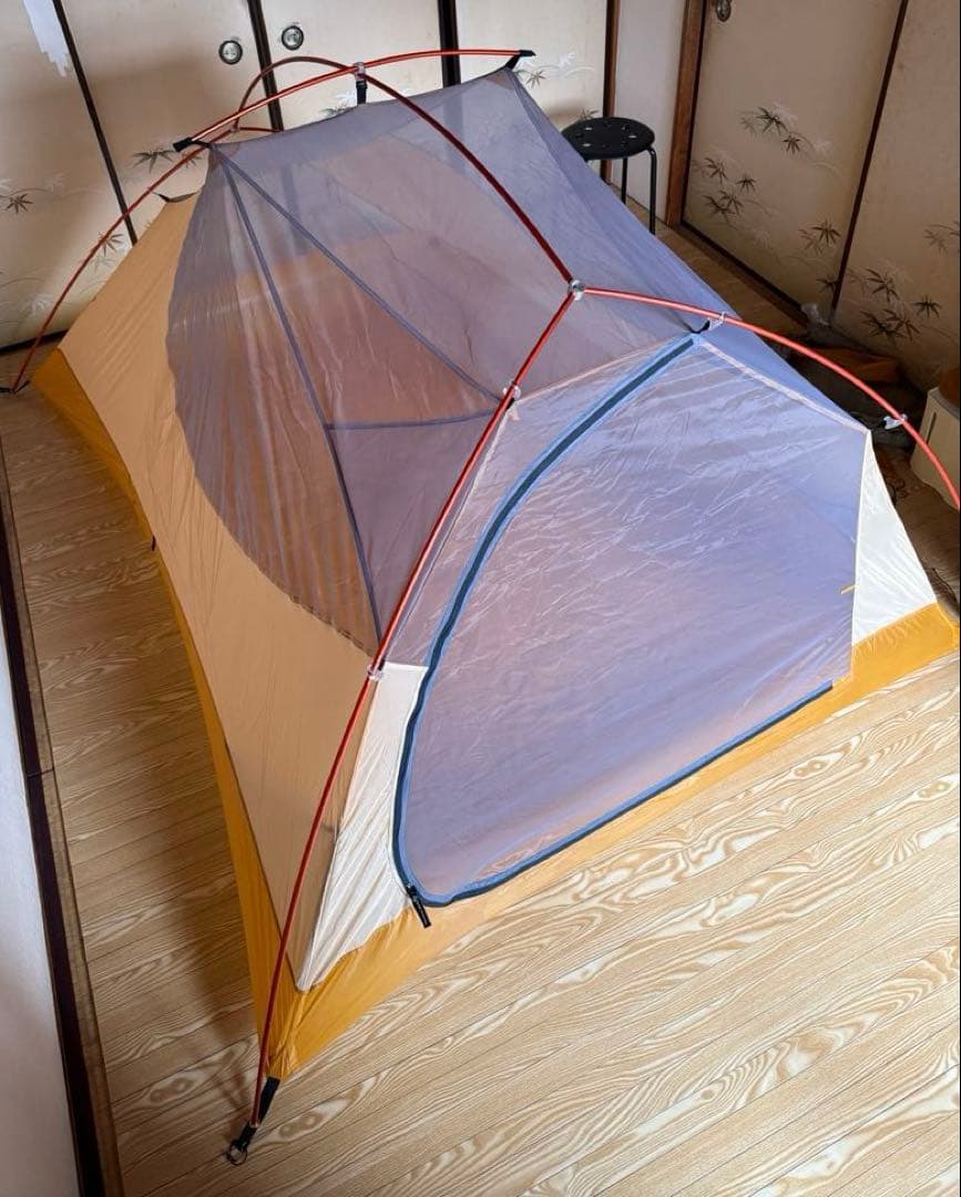 ビッグアグネスフライクリークUL3超軽量山岳テント/専用フットプリント付