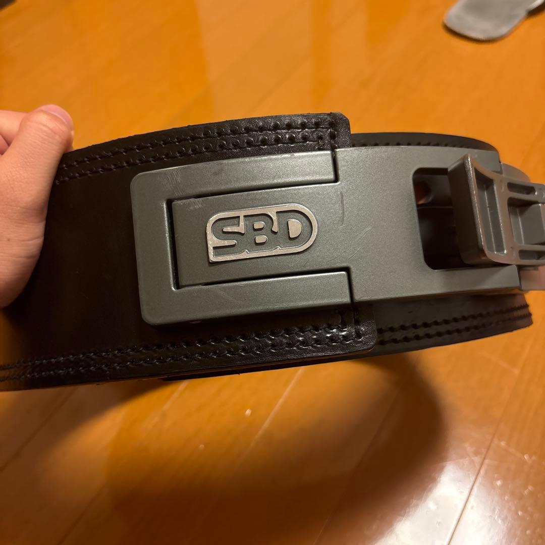 SBD トレーニング・パワーベルト 黒　M