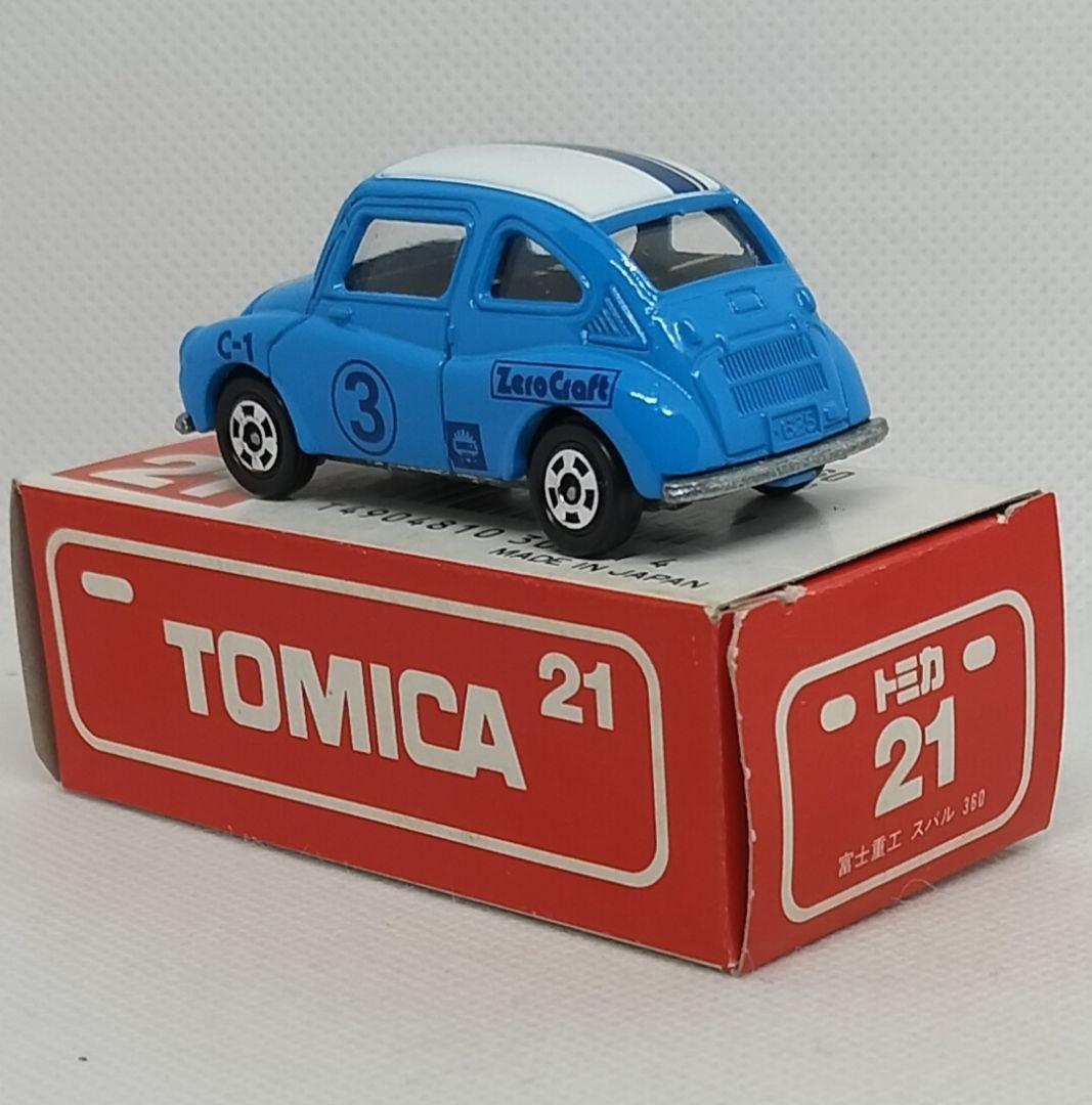 《赤箱トミカ21-4-37》スバル360【ゼロクラフト特注】未使用超美品