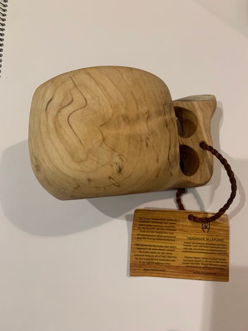 Koivumaa コイヴマー ククサ 角付き 木製マグカップ お値下げ大歓迎！