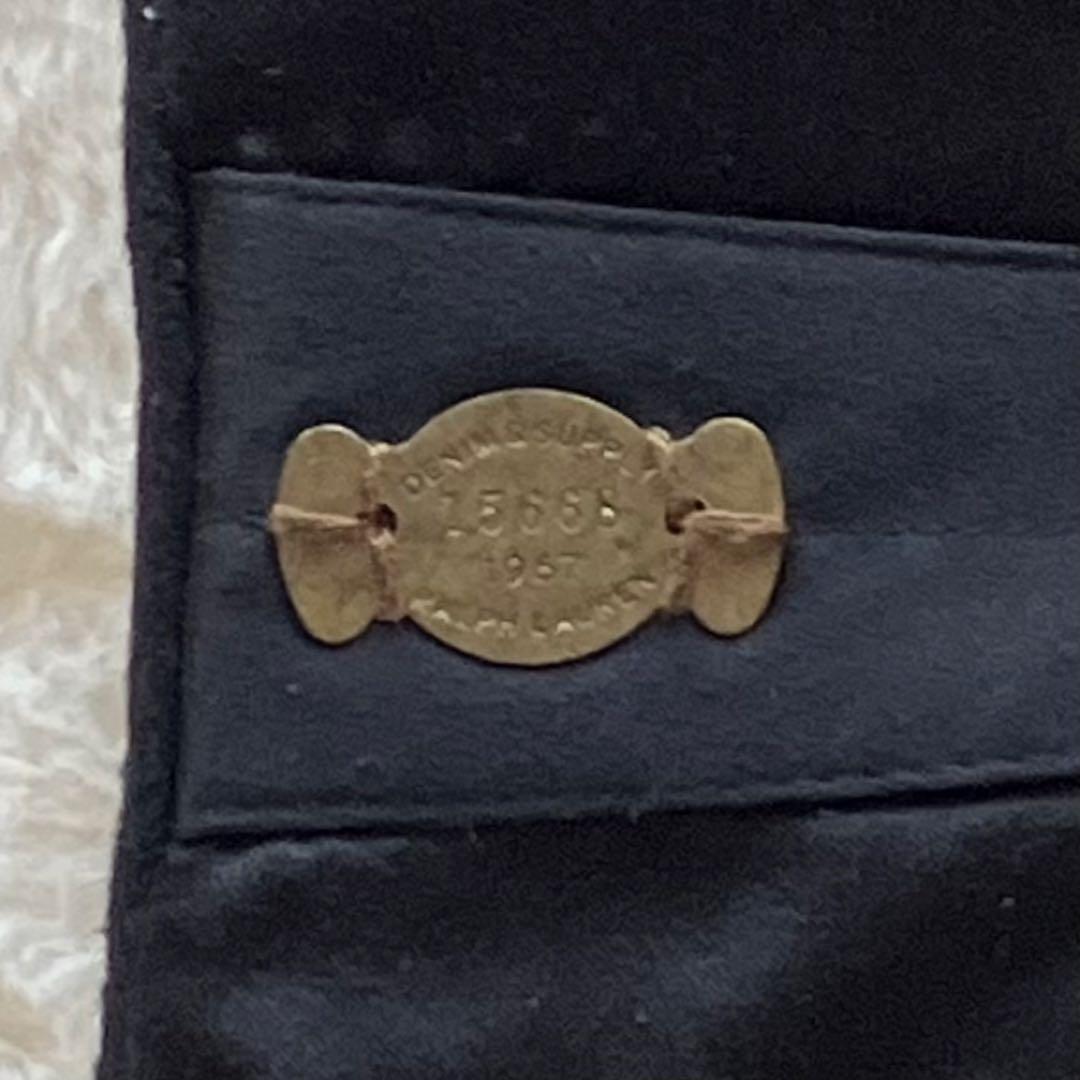 DENIM&SUPPLY ラルフローレン ベスト ジレ ブラック XS