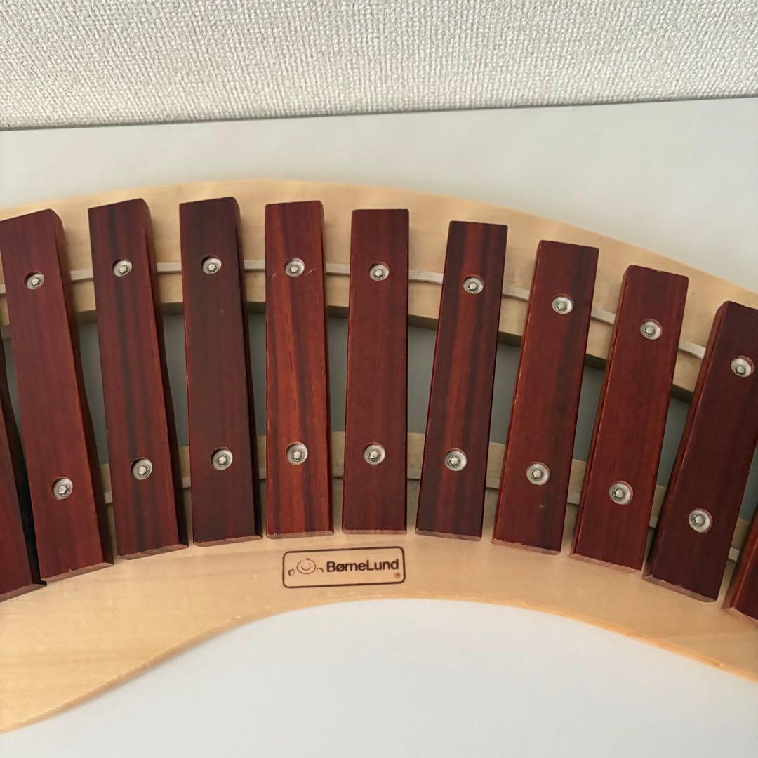 BorneLund ボーネルンド　木琴　パレットシロフォン　知育玩具　木製玩具