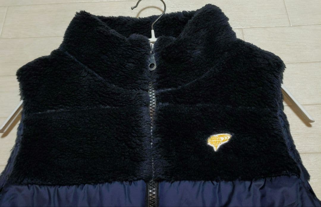 さくママ　美品！ビームスゴルフ　中綿ワンピースМ　紺