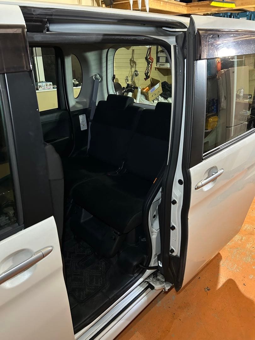 タントカスタム　後期　4WD 車検R8/10 パワスラ　サビ無