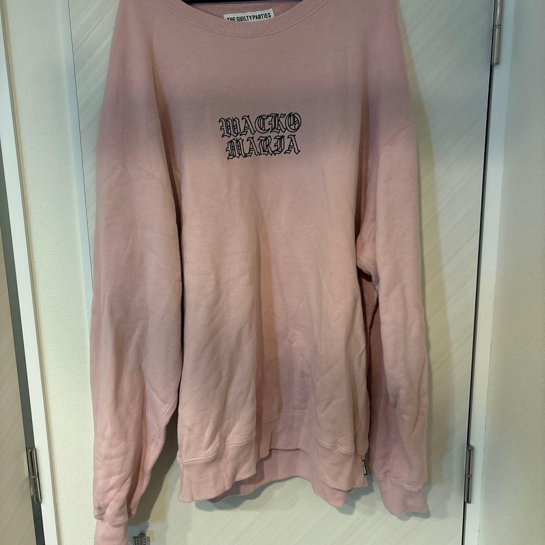 k*e様 WACKO MARIA ピンク トレーナー XXL