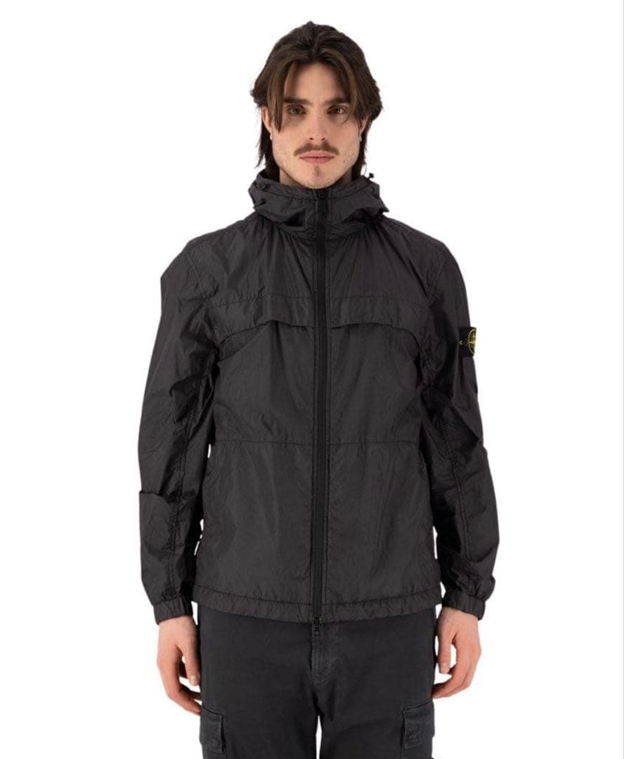 STONE  24SS ナイロンジャケット　フード　 M