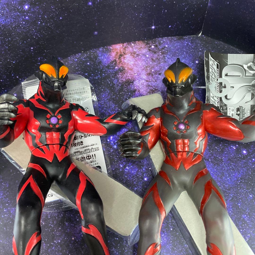 ウルトラマンベリアル　ウルトラ怪獣シリーズ3種