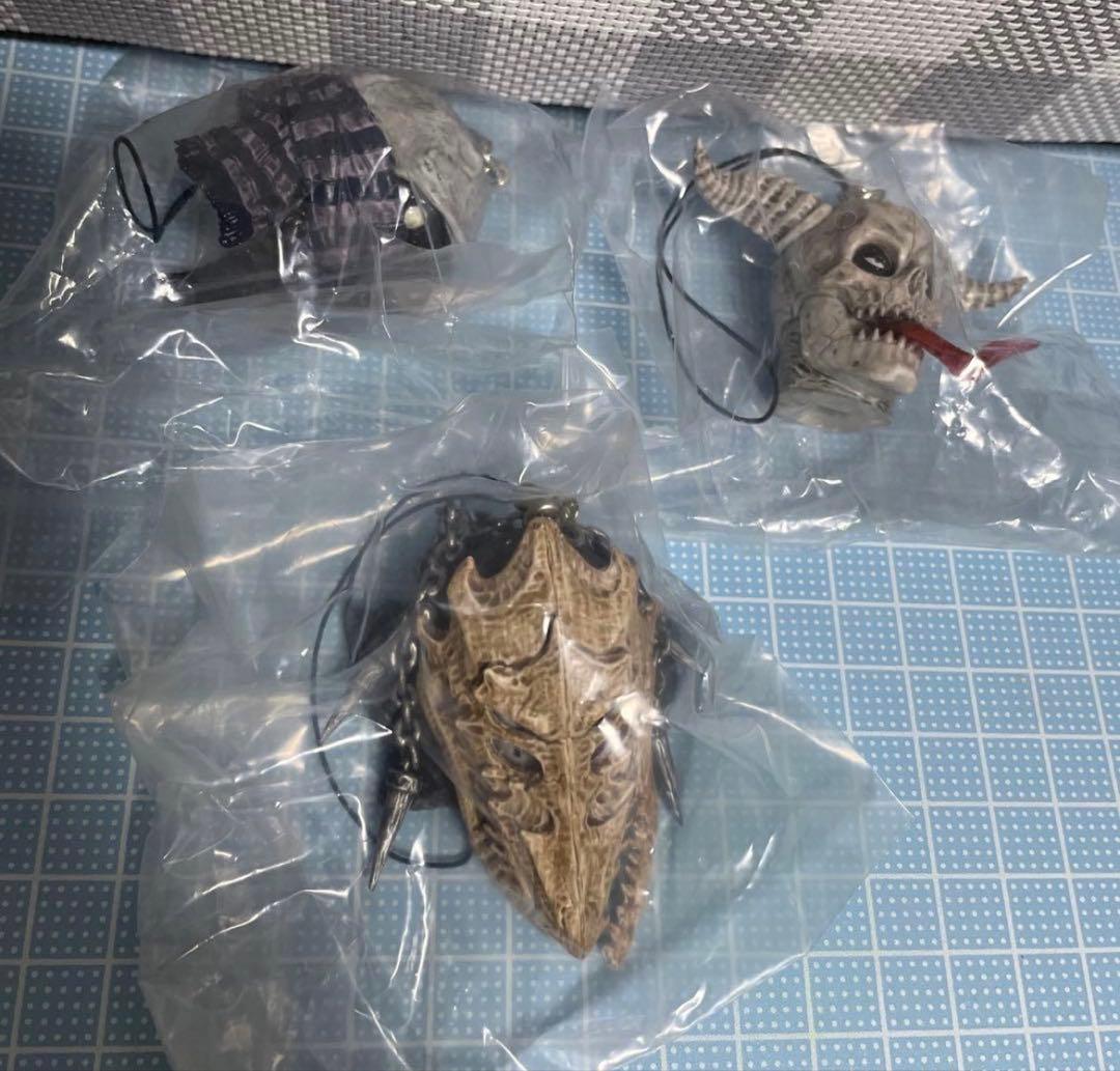 ドロヘドロ ヘッド マスコット フィギュア ストラップ 7種 コンプ メルカリ便