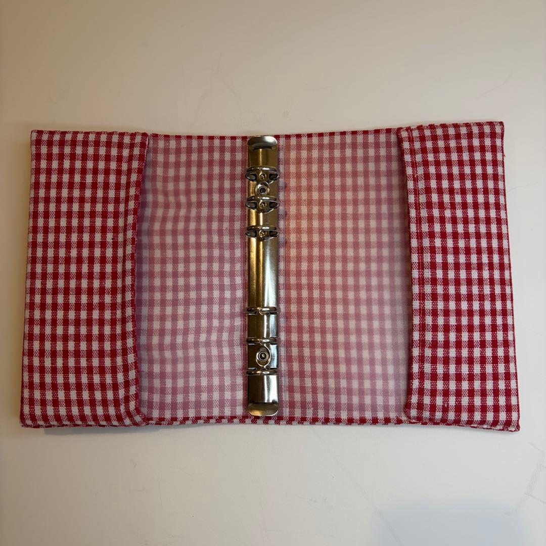 【ラスト1点】ふわふわわんちゃん　バインダーカバー　リフィルセット　A6 韓国