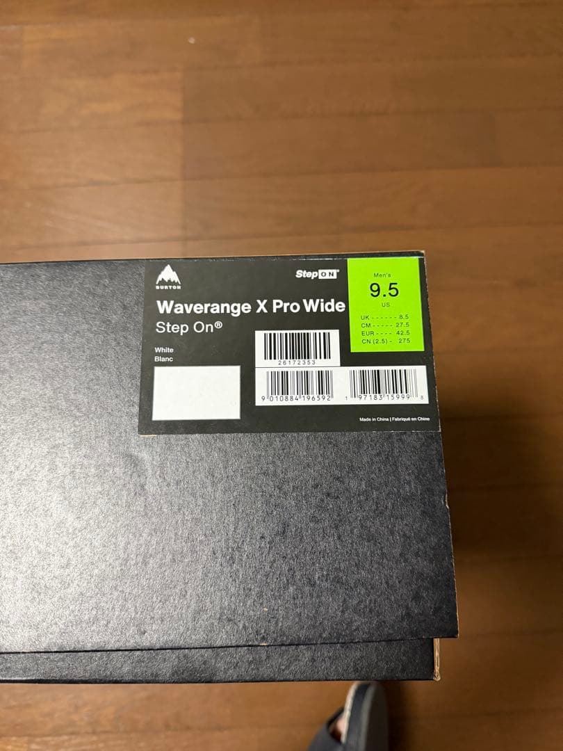 Burton Waverange X Pro Wide スノーボードブーツ