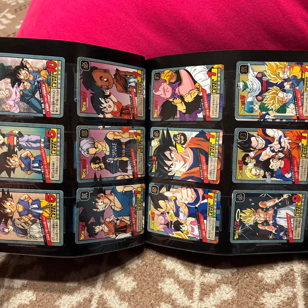 ドラゴンボールカードダス　ファイルとカードセット