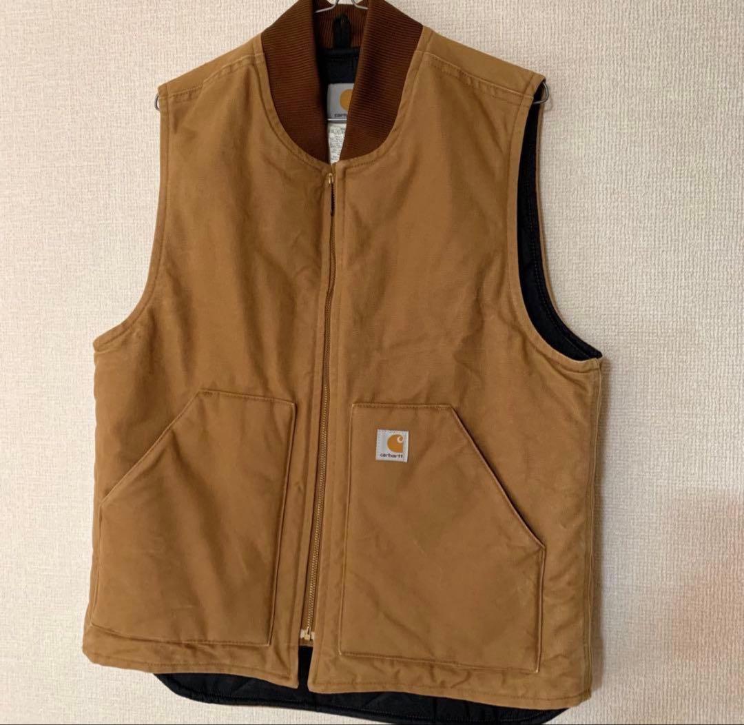 Carhartt カーハート ベスト ブラウン サイズM
