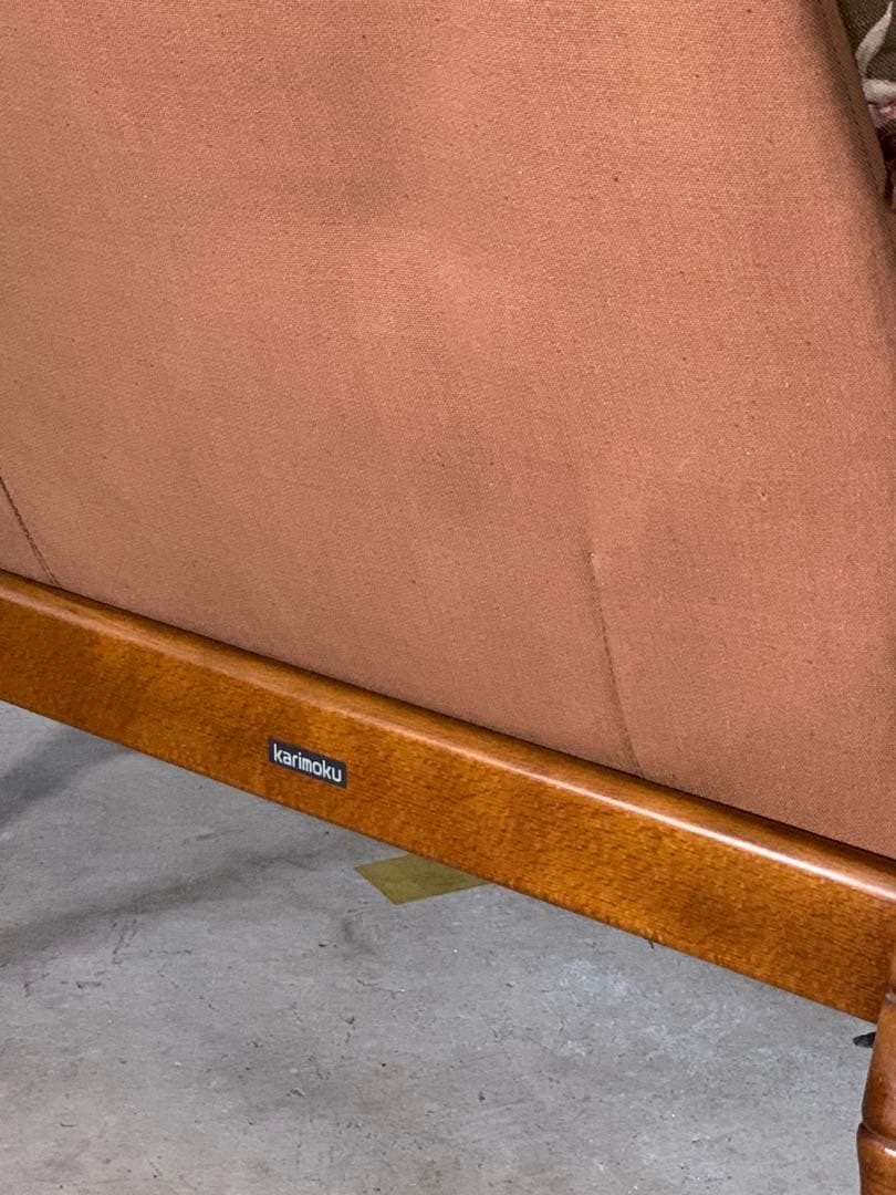 カリモク　リクライニングソファ　1人掛け　ビンテージ