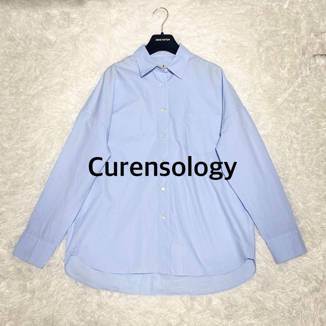 美品 Curensology カレンソロジー <&RC>ビッグシャツ 定価2.3