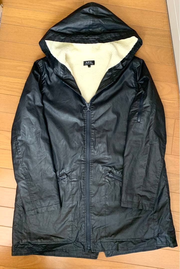 chico様 A.P.C. アーペーセー ボア　モッズコート