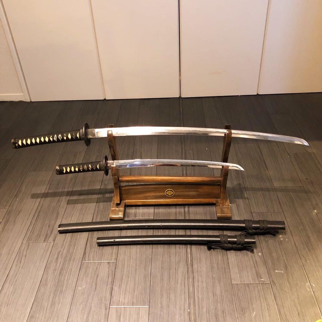 高級模造刀　高級居合刀　 大小セット　脇差