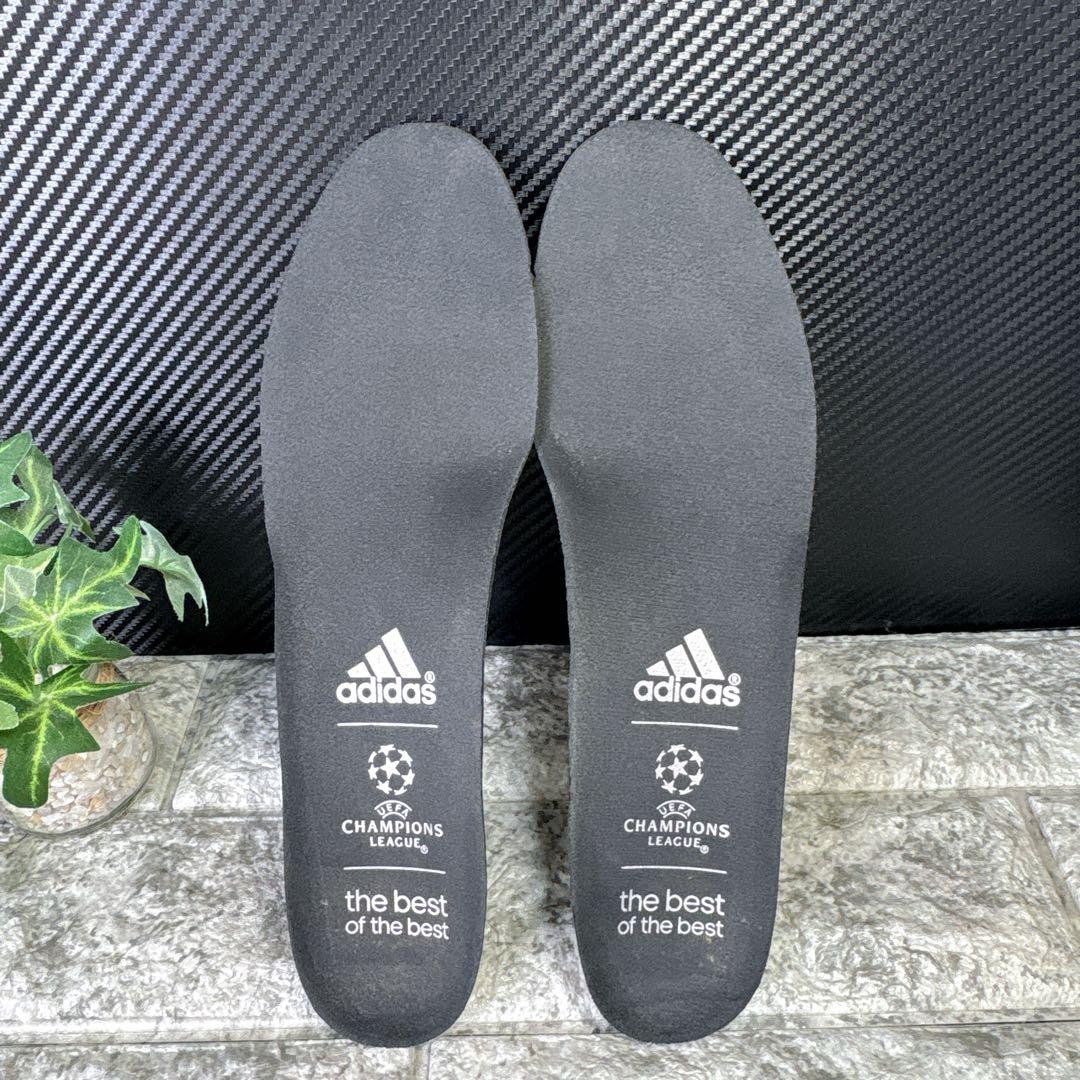 【美品】adidasアディゼロ F50 コアブラック/シルバーメット