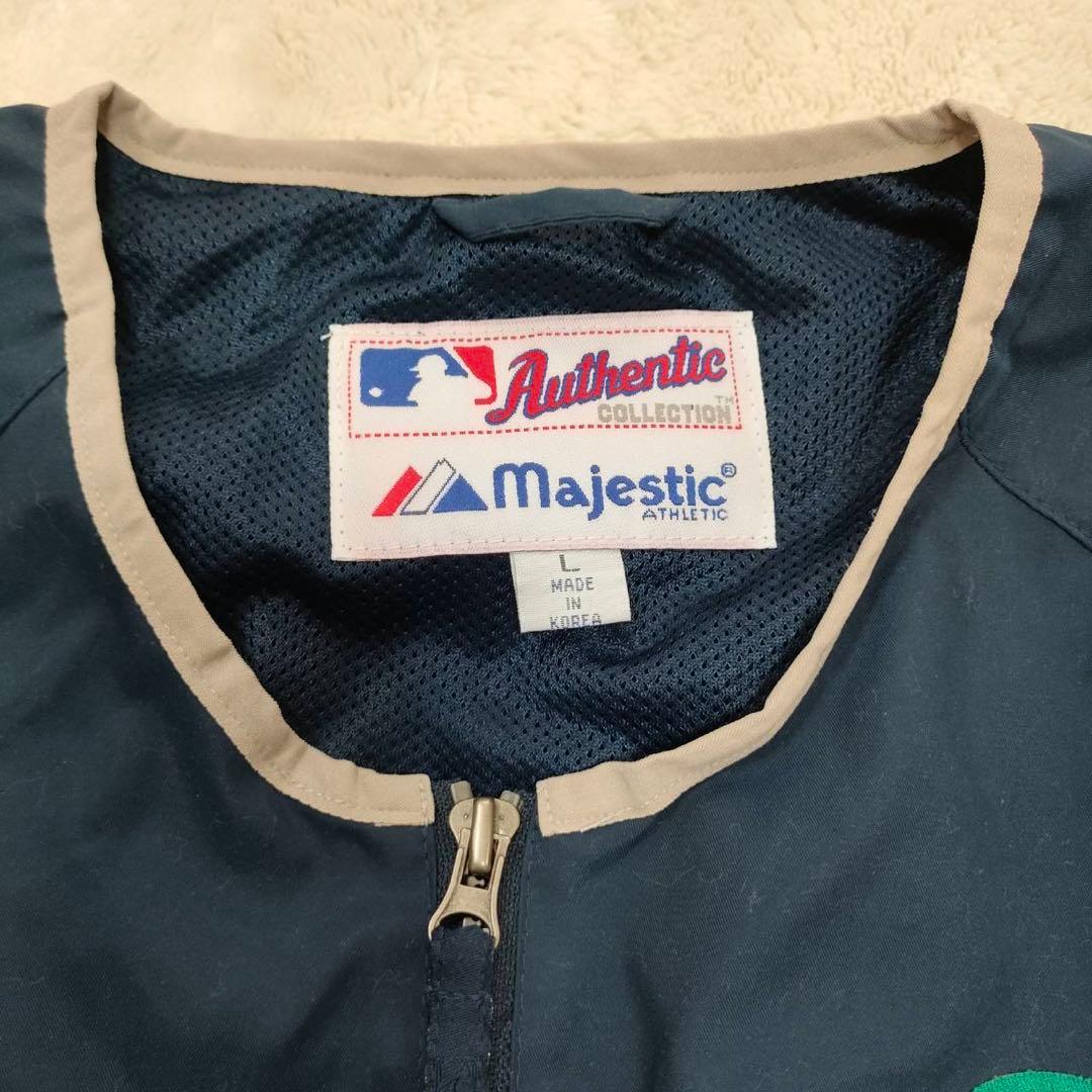Majestic【MLB】シアトル・マリナーズ ウインドブレーカーL