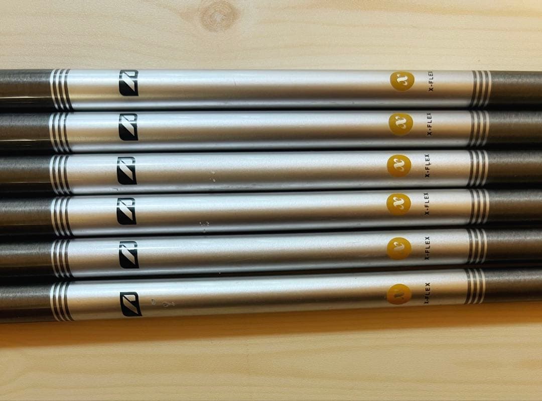 アイアンシャフト スチールファイバーi95cw (X)6本セット