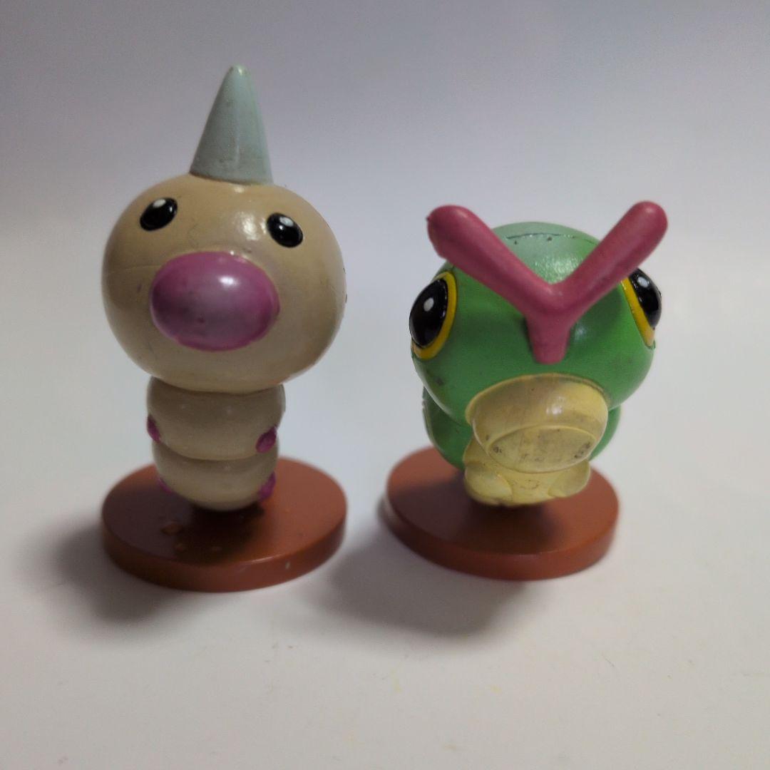モンコレ初期【キャタピー•ビードル】 ポケモンフィギュア　2体セット