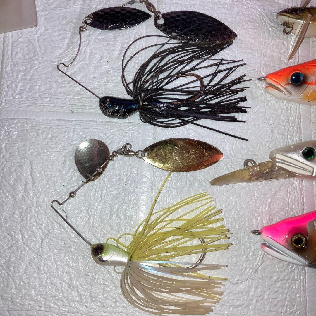 ルアー　まとめ売り　バス釣り　大量セット　ワーム　ボックス付き