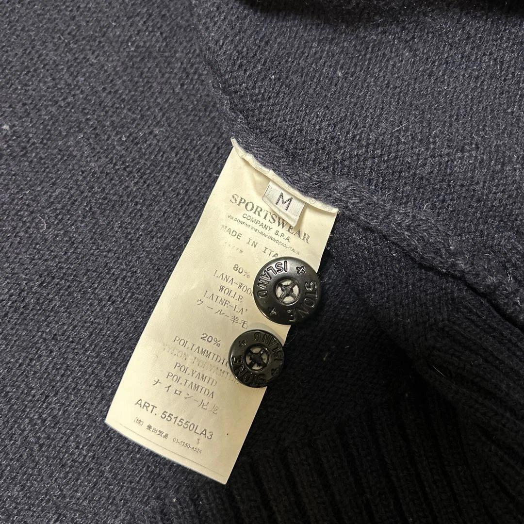 STONE ★正規品☆ネイビー☆ジップアップセーター☆M