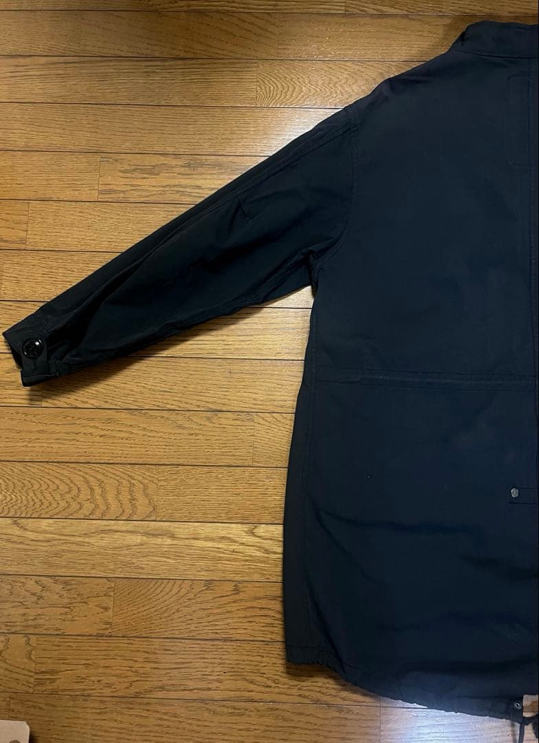 ヒューストン M-65 モッズコート 3way m65 フィッシュテール 黒