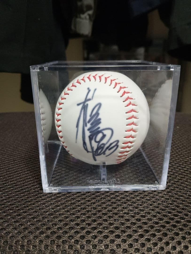 【200%CS保証付】福留孝介　直筆サインサ入りボール 証明書付