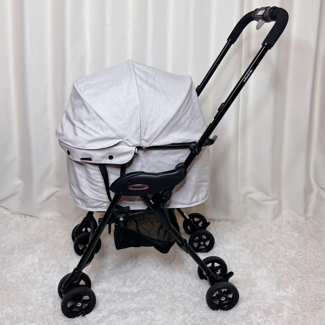 極美品✨コンビ　 コムペット ミリミリライト ペットカート　折りたたみ