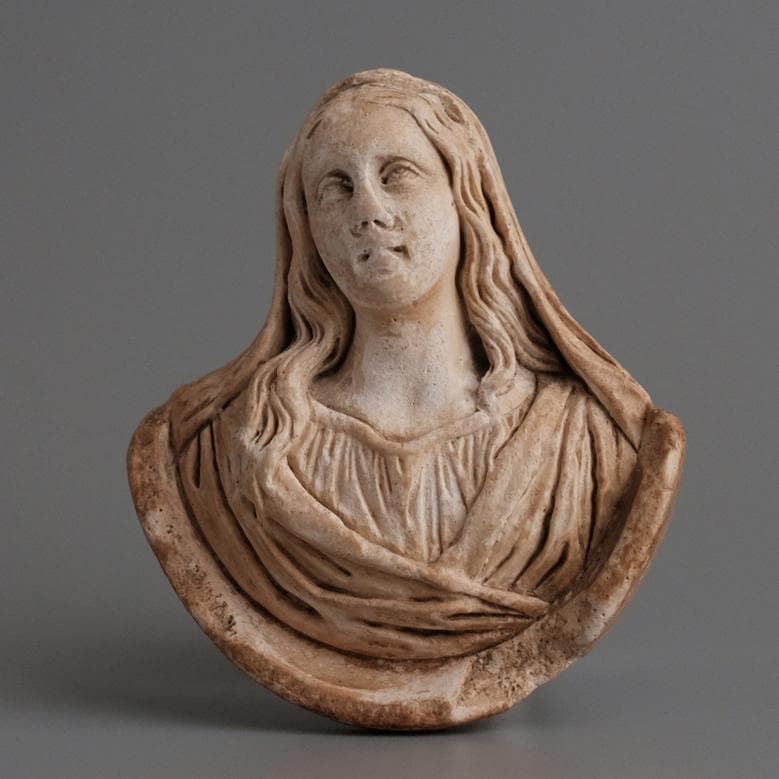 聖母彫刻、西洋彫刻、 アンティーク雑貨 ヨーロッパ