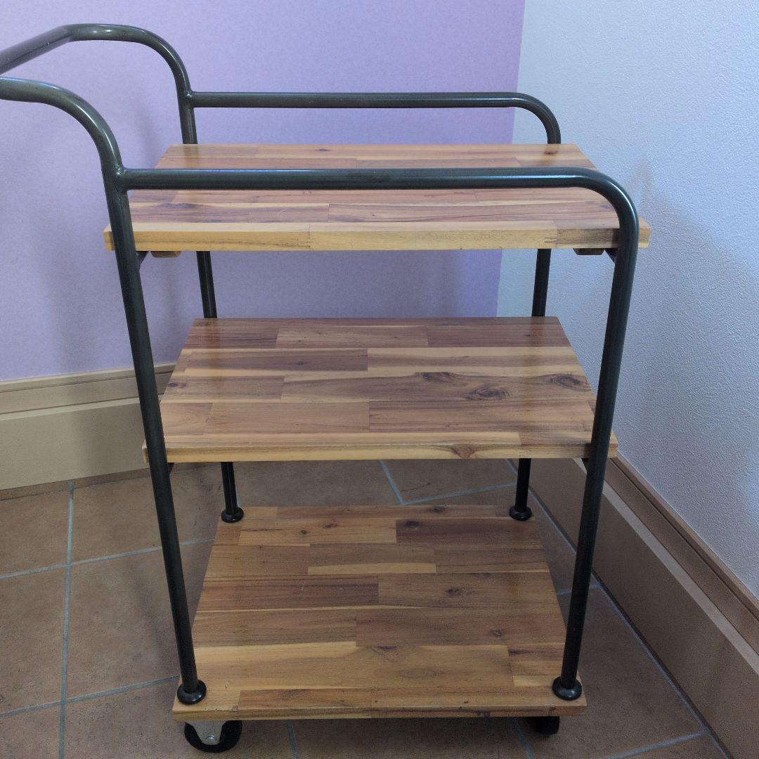 ウニコ　unico ラボラ　ワゴン　ラック　木製