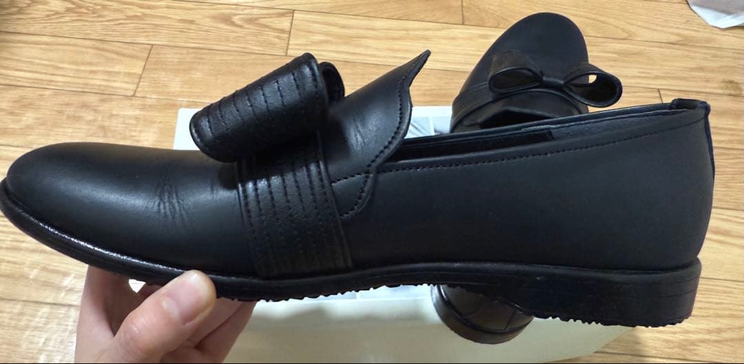 tokyo bopper Black Leather (黒レザー) 23.5cm