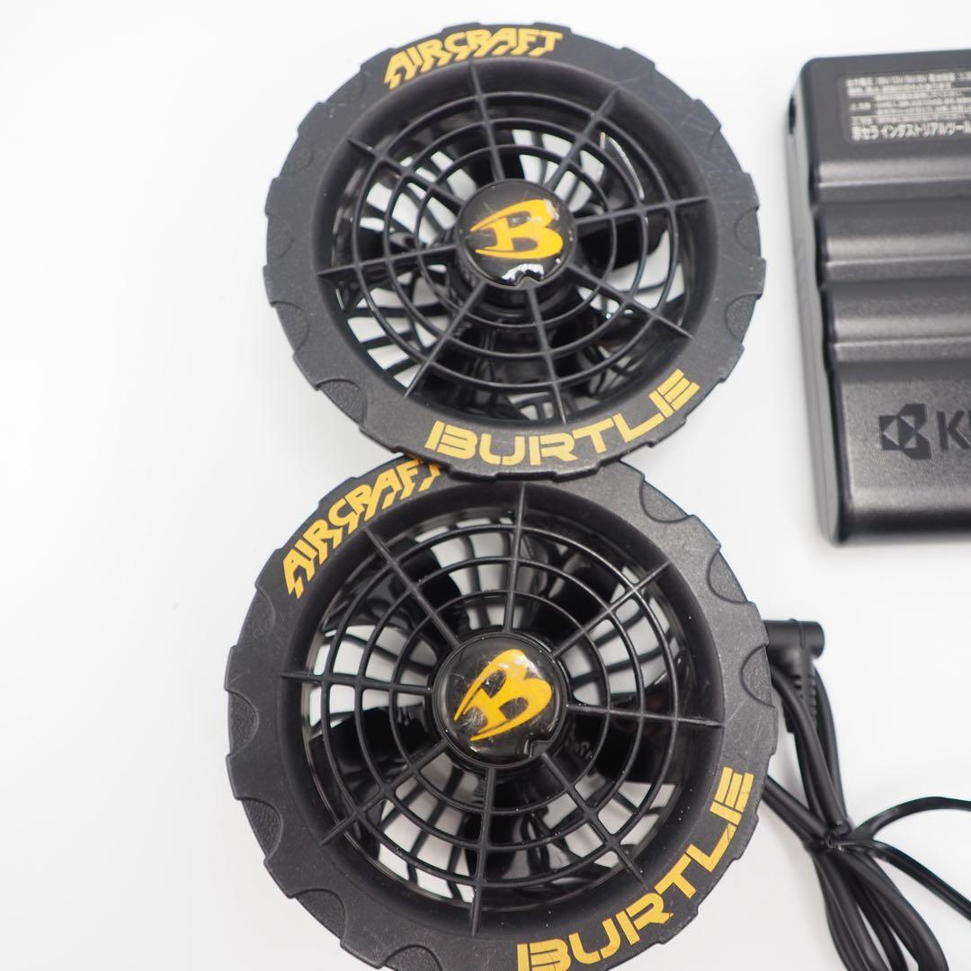 KYOCERA AIRCRAFT AC360-19V 空調ファン バッテリ2個付