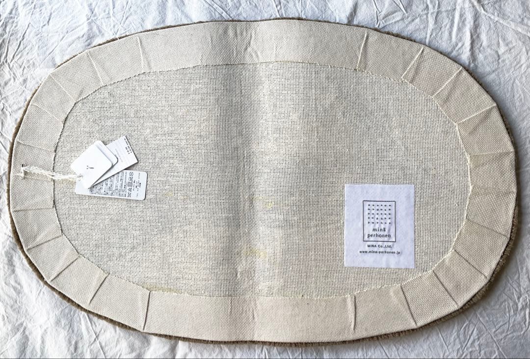 ミナペルホネン　runrunrun ラグ