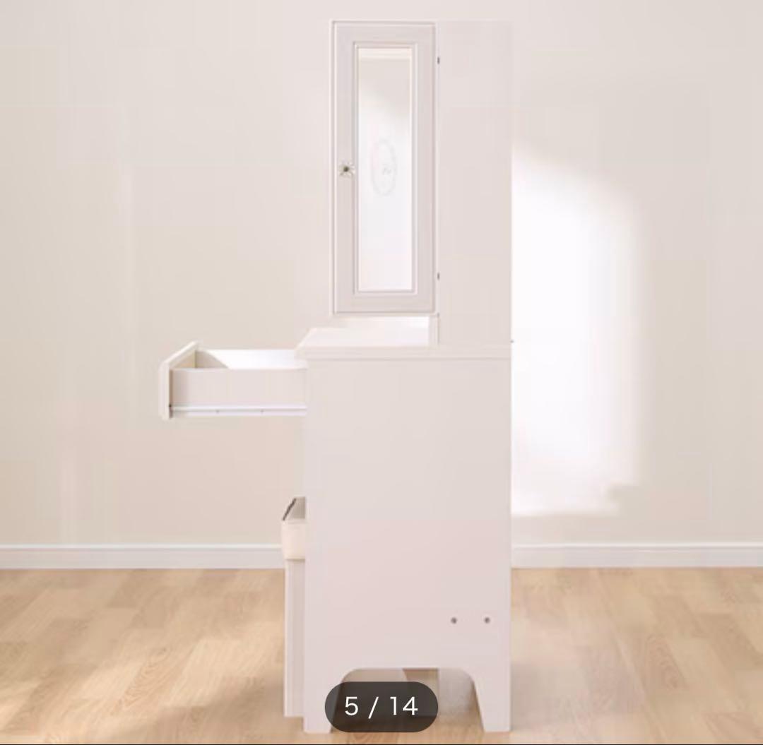 ドレッサー(フェリベーネ FEL1360 WH) ニトリ　ビジュー　鏡台　化粧台