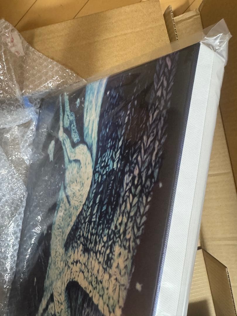 魔女の宅急便　ウルスラ　星空をペガサスと牛が飛んでいく　キャンバスプリント　絵