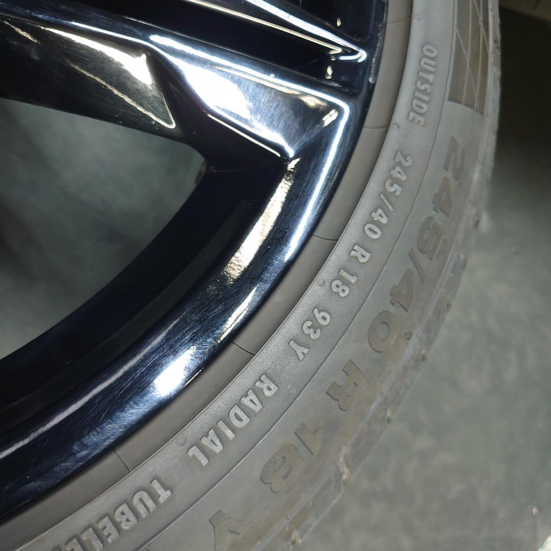 アウディ 8W A5 純正 245/40R18 Sライン PCD112/+29