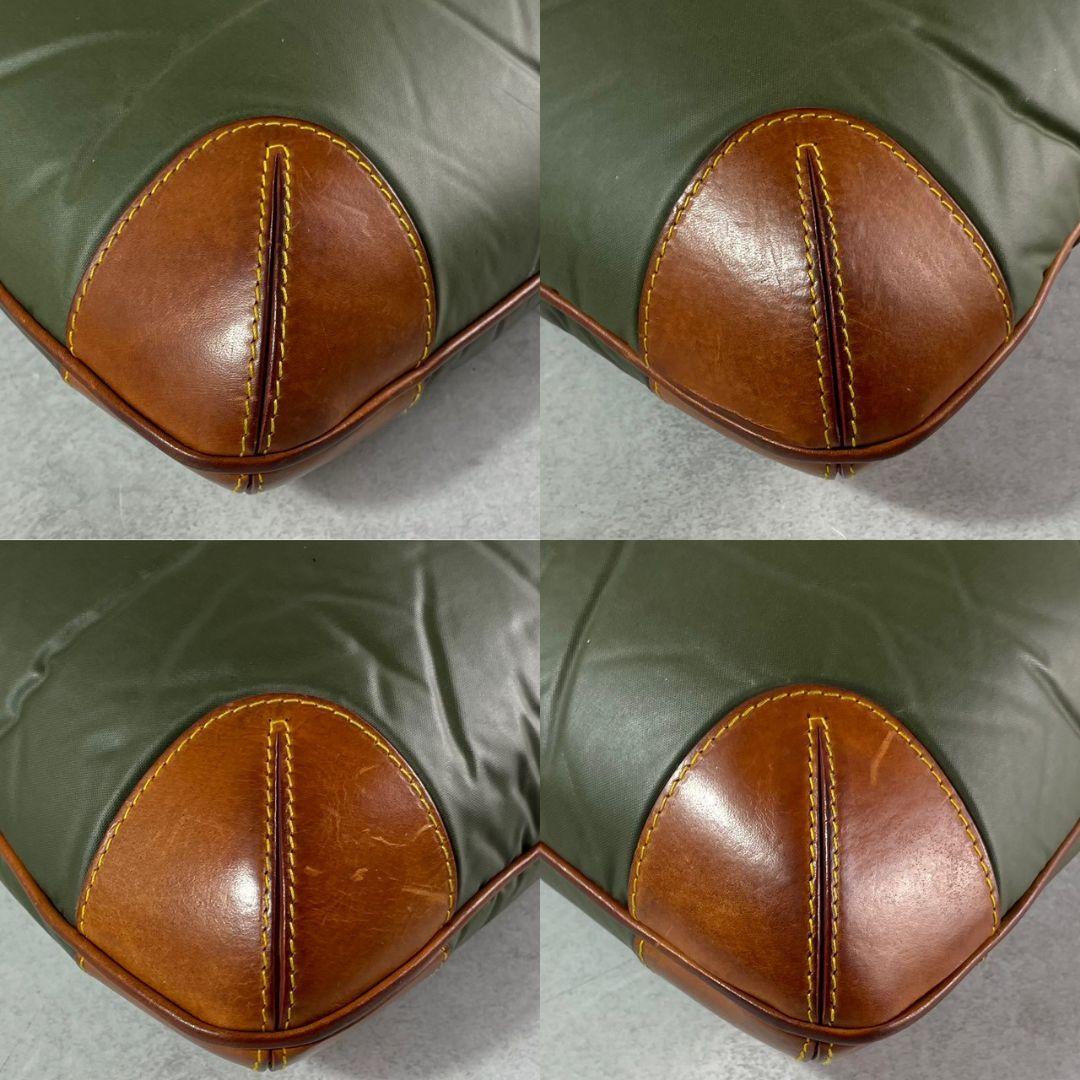 HUNTING WORLD バチューサー ショルダーバッグ 長さ調整 緑